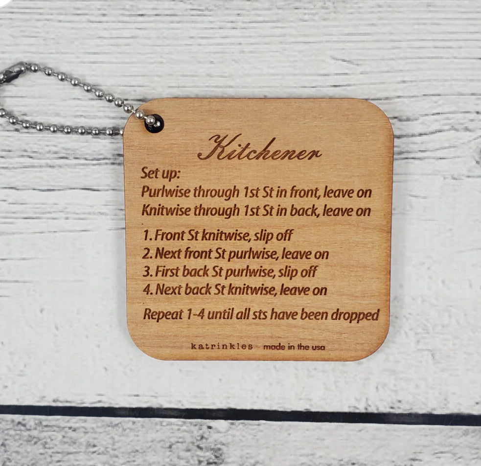 Katrinkles Wooden Keychains