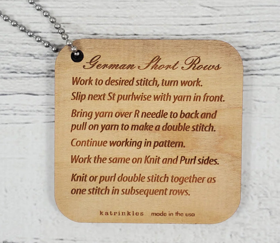 Katrinkles Wooden Keychains