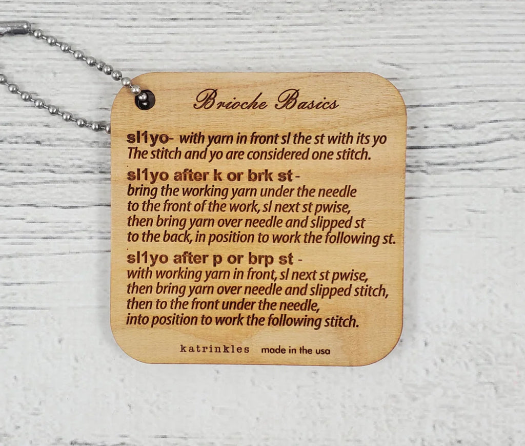 Katrinkles Wooden Keychains