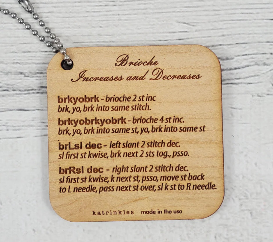 Katrinkles Wooden Keychains