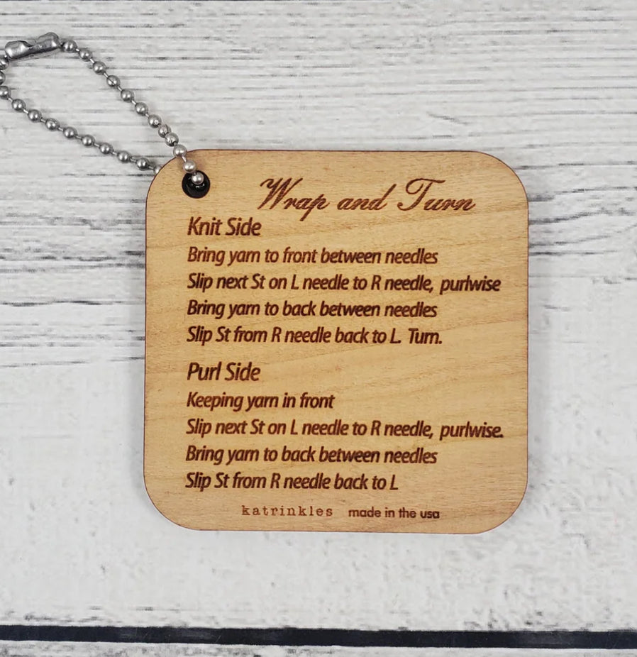 Katrinkles Wooden Keychains