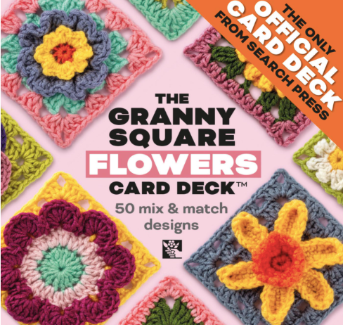 Granny Square Flower Card Deck